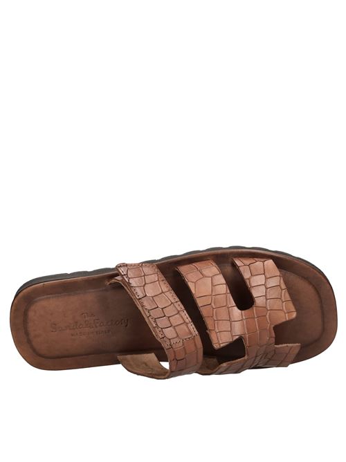 Mules in pelle THE SANDALS FACTORY | M7897CUOIO